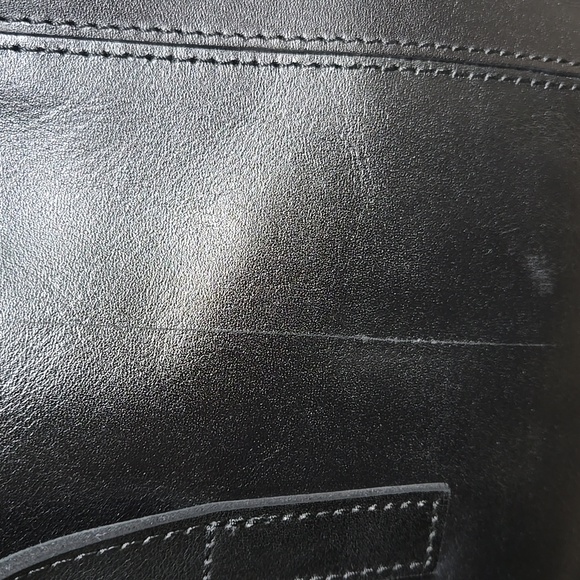 Patricia Nash Black Leather Tote - Picture 11 of 16